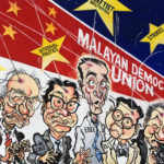 Malayan Democratic, Mixed Media on Paper, 70x40cm, before 2010