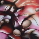 Dancing Eggs 卵舞图, Oil on Canvas, 160x120cm, 2017