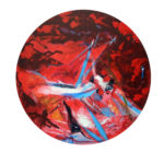 Feng gui yun 凤归云 Oil on Canvas, 80cm diameter, 2011