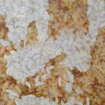 World of Rice No.10 有米世界 No.10, Oil on canvas, 120x70cm, 2011