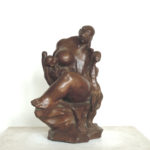 Rely No.1 依 No.1, Bronze, 30x24x20cm, 2010 (edition 5 of 25)